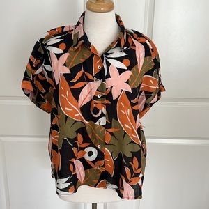 C&C California 100% Linen Top Size Large